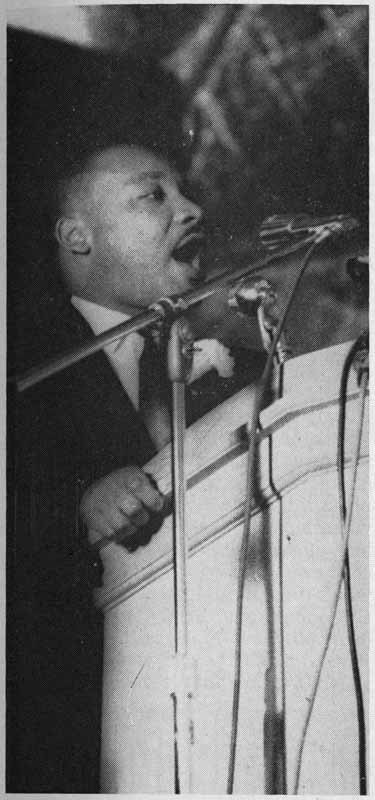 King at Stepan Center, 1963