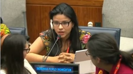 CCHR graduate addresses U.N. forum on indigenous peoples