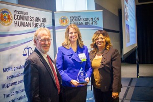 Cynthia Cordes, '04 J.D. receives award from Missouri Commission on Human Rights