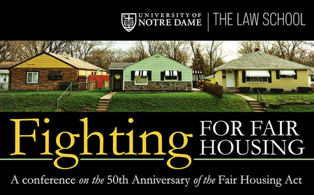 Conference to mark 50th anniversary of Fair Housing Act
