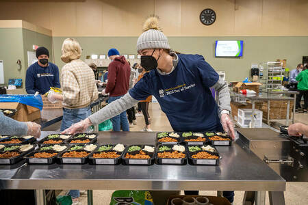 Notre Dame Law School holds first Martin Luther King Jr. Day of Service