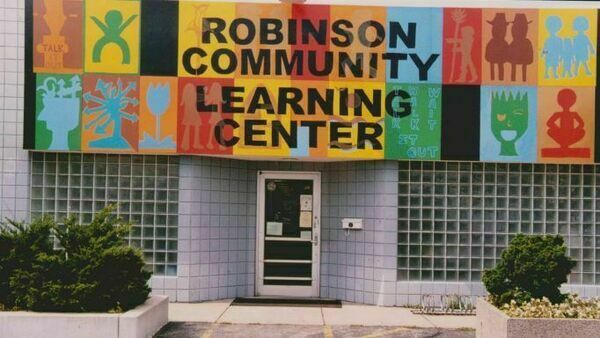 The original Robinson Community Learning Center  location