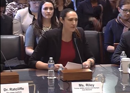 Ruth Riley goes to Congress, recounts childhood hardships in advocating against cuts to food stamps