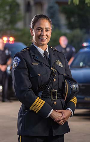 Introducing Notre Dame Police Chief Keri Kei Shibata