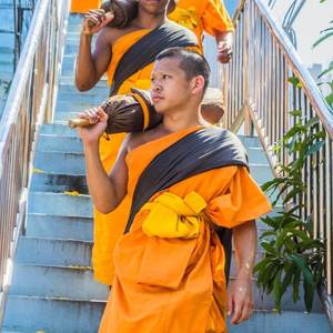 Experience as Buddhist Monk Inspires ND Law Student