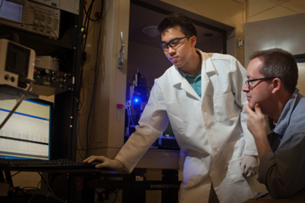 Michael Dinh at the Cold Spring Harbor Laboratory