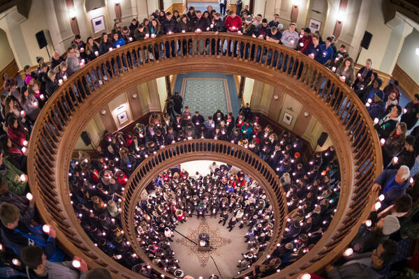 MLK Day 2016-Walk the Walk Week midnight prayer service