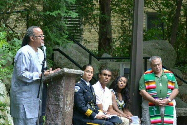 Speakers At The Prayer Vigil For Peace