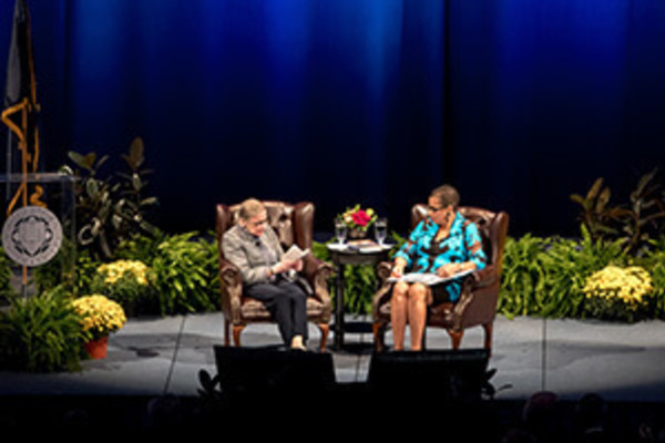 Justice Ruth Bader Ginsburg and Judge Ann Claire Williams