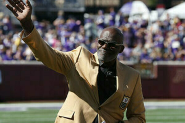 College and Pro Football Hall of Famer and Minnesota Supreme Court Justice Alan Page (Retired)