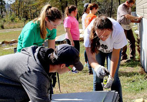 Notre Dame students traveled to the Appalachia region of the United States as a part of the Appalachia Fall Seminar through the Center for Social Concerns