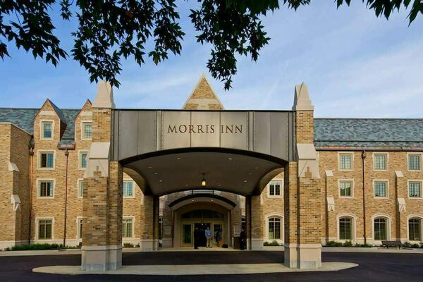 Morris Inn Porte Cochere Feature