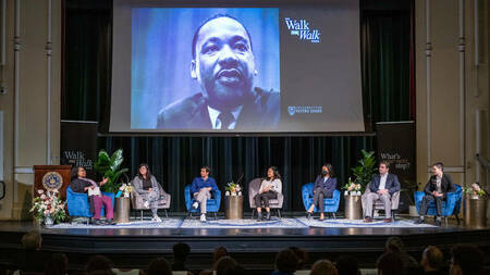 In celebrating MLK Day, students consider what it means to be a ‘beloved community’