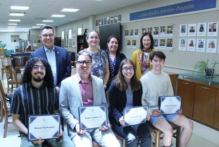 Students recognized for their contributions to Latino Studies