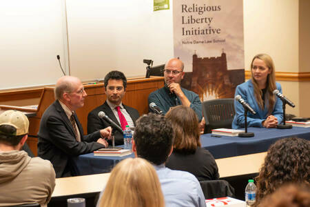 Thomas Berg explores how religious liberty can reduce polarization in book talk hosted by ND Law’s Religious Liberty Initiative