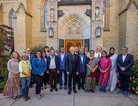 Notre Dame International leads efforts to strengthen partnerships between higher education institutions in the United States and India