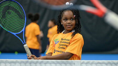Pilot program helps Robinson Center youth pursue passion for tennis