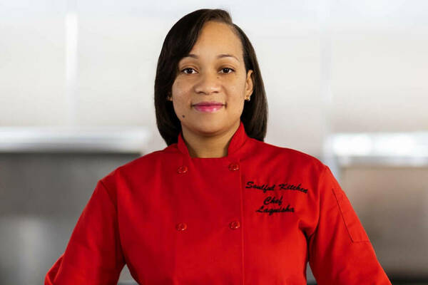 LaQuisha Jackson, owner of the  catering company Soulful Kitchen