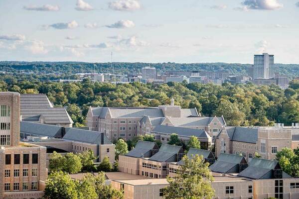 Campus and Downtown South Bend