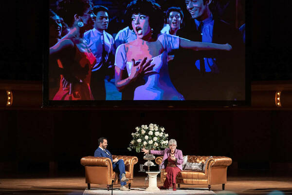 Rita Moreno interviewed by Jason Ruiz at DPAC